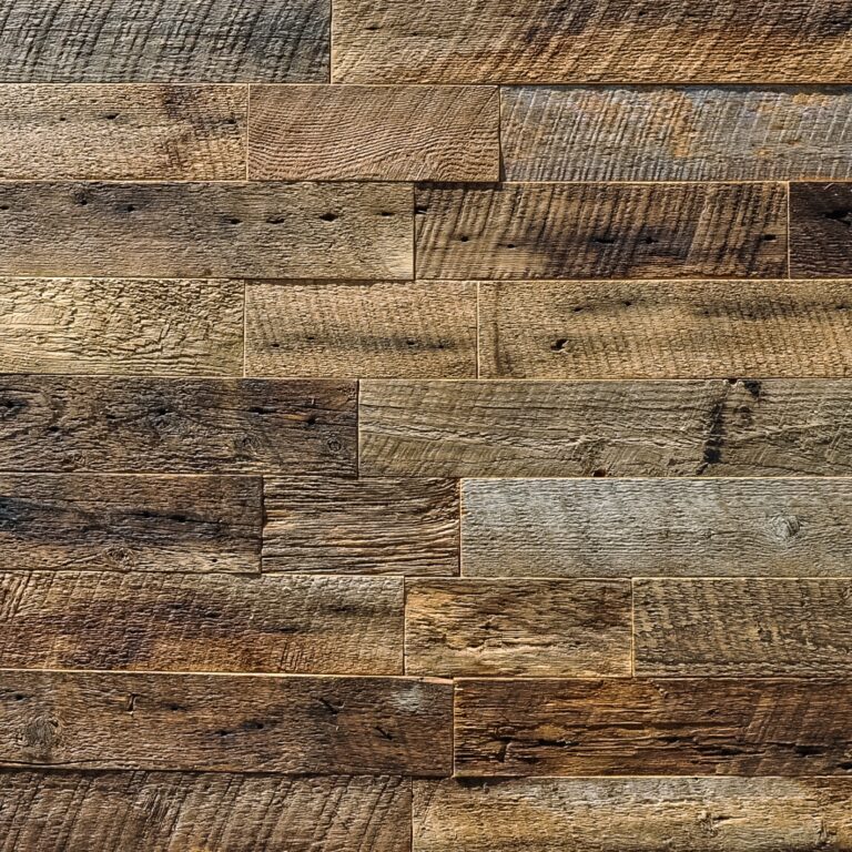 reclaimed wood paneling